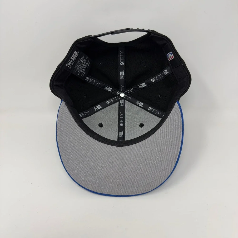 New Era 9FIFTY Orlando Magic Snapback Hat Mens Black Blue NBA Basketball Cap‎